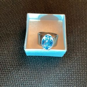 Swarovski crystal ring